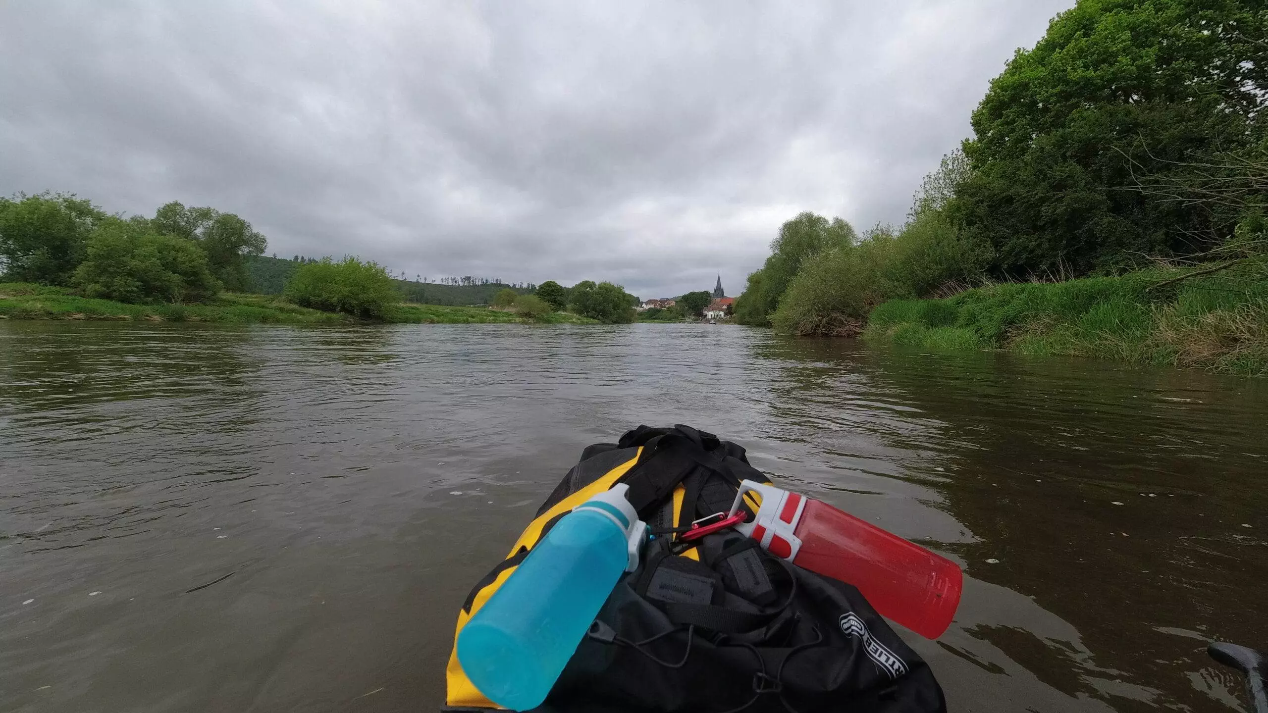 Wesermarathon mit dem Sup
